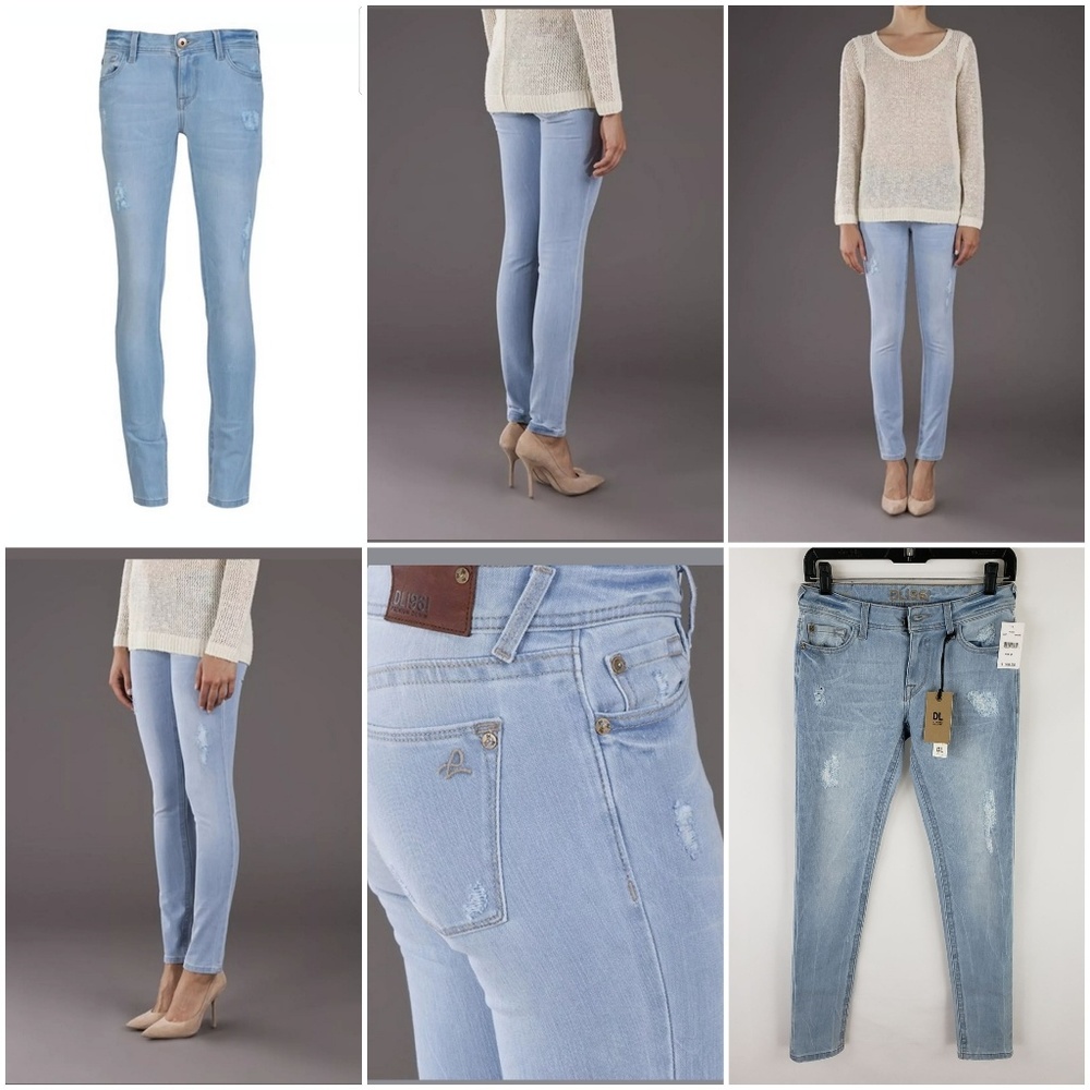 DL1961 Chaos Amanda Skinny Denim Jeans Size 26